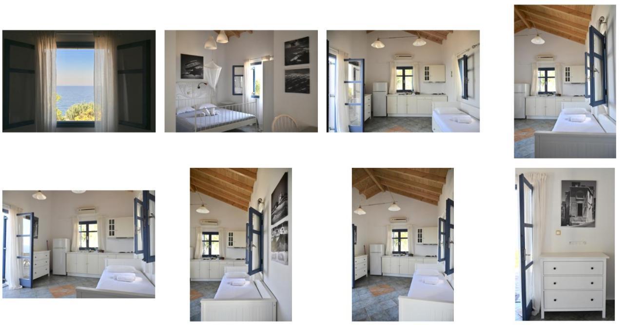 Muses Sea View Bungalow Armenistis  Buitenkant foto